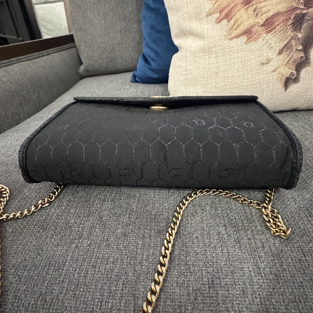 Christian Dior honeycomb envelope flap Crossbody clutch pouch shoulder - Picture 13 of 17
